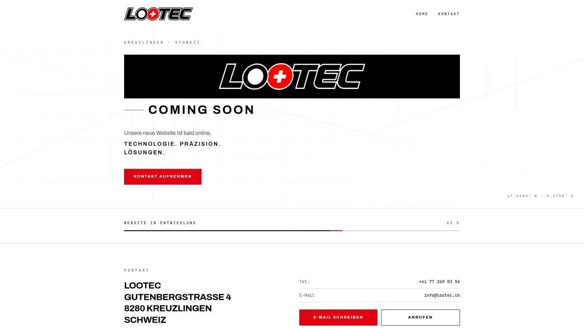 Lootec – Webdesign, Webentwicklung