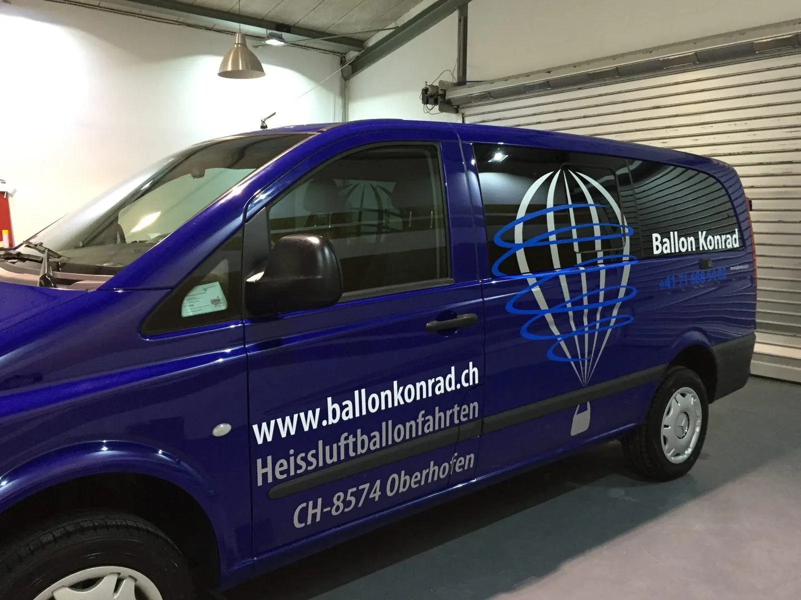Ballon Konrad – Fahrzeugbeschriftung, Folierung, Digitaldruck