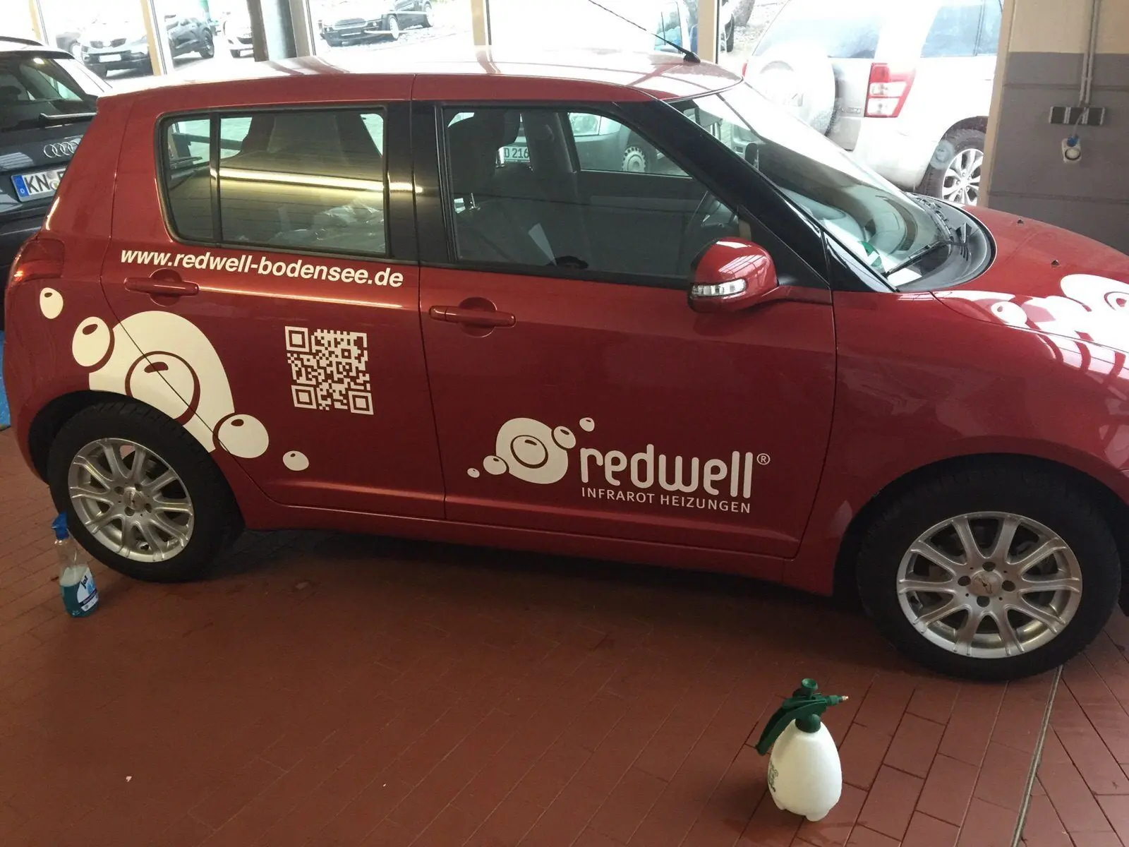 Redwell Bodensee – Fahrzeugbeschriftung, Folierung, Digitaldruck