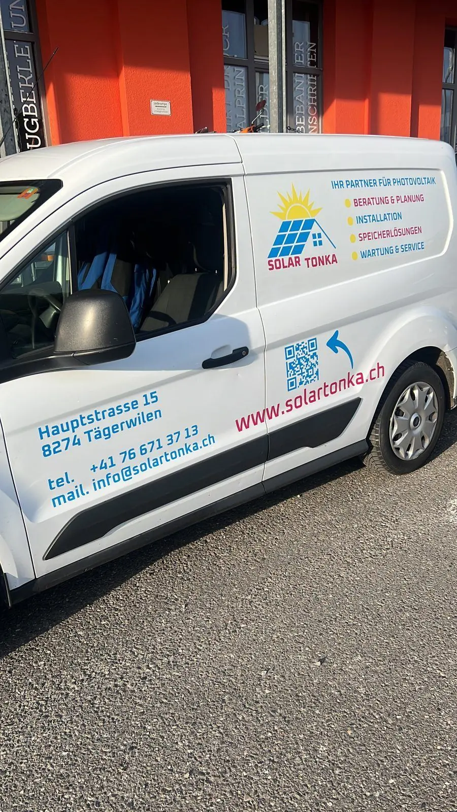 Solar Tonka – Fahrzeugbeschriftung, Folierung, Digitaldruck