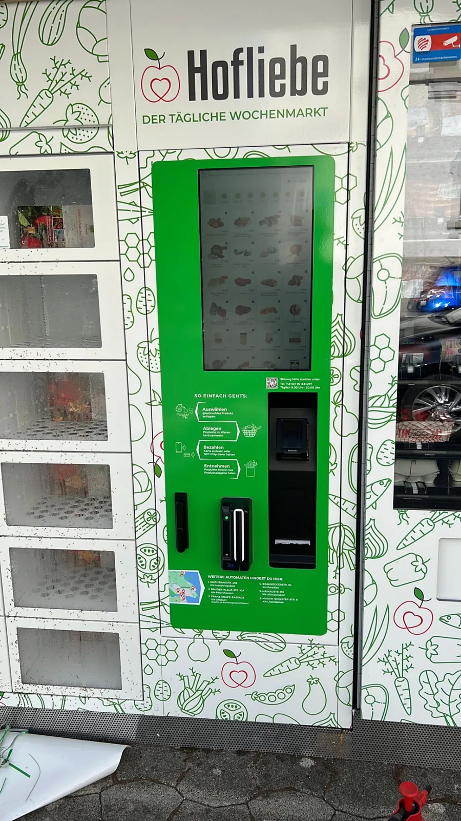 Hofliebe – Automat Beschriftung & Schilder – Beschriftung, Folierung, Digitaldruck