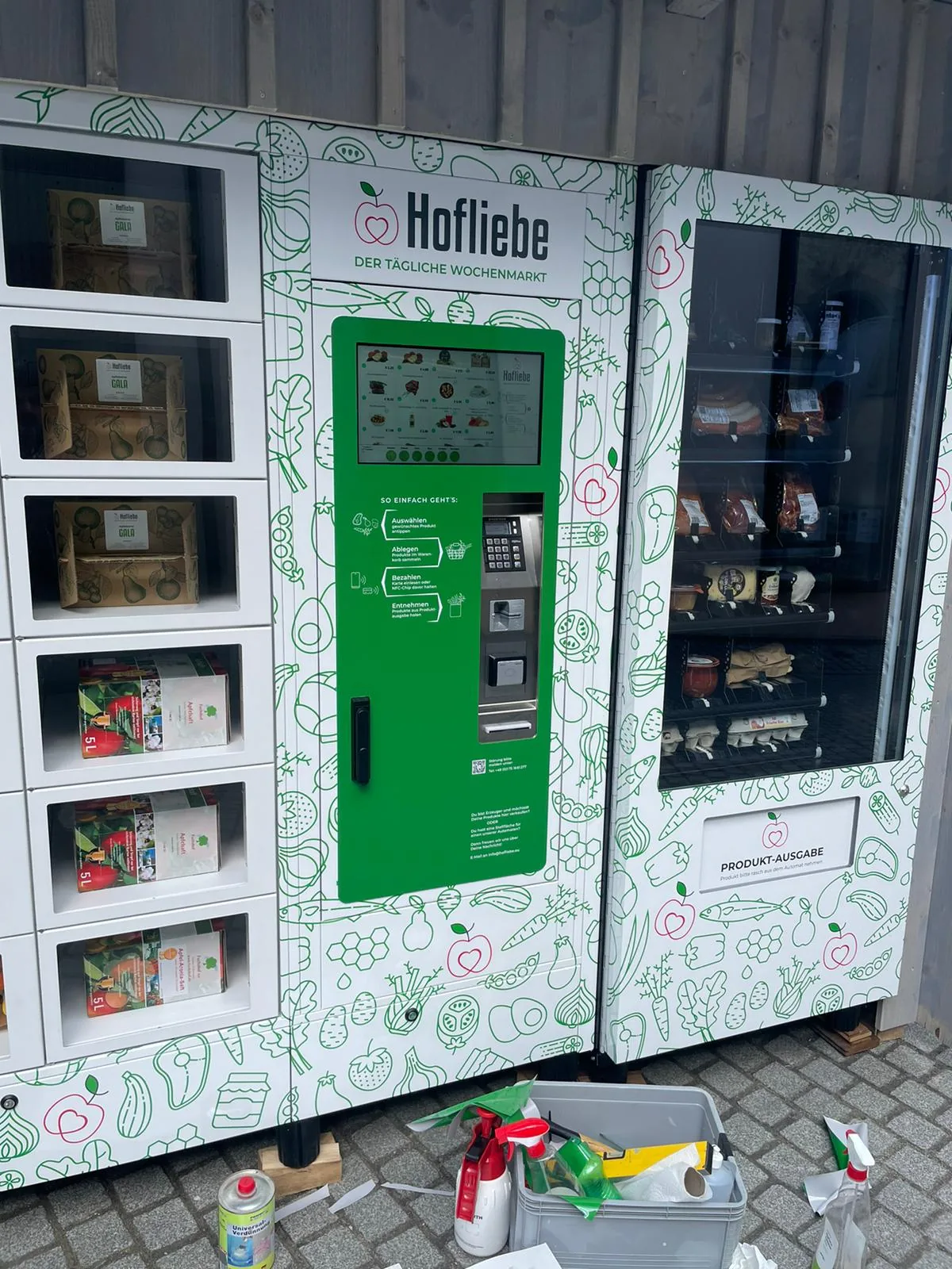 Hofliebe – Automat Beschriftung & Schilder – Bild 2