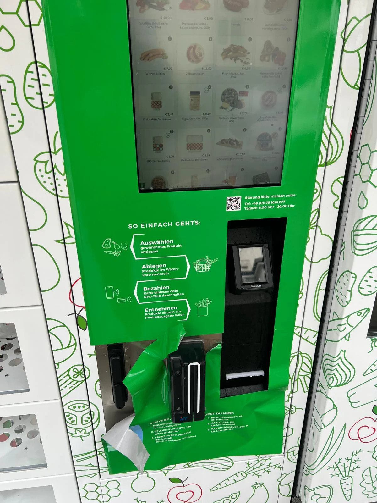 Hofliebe – Automat Beschriftung & Schilder – Bild 3