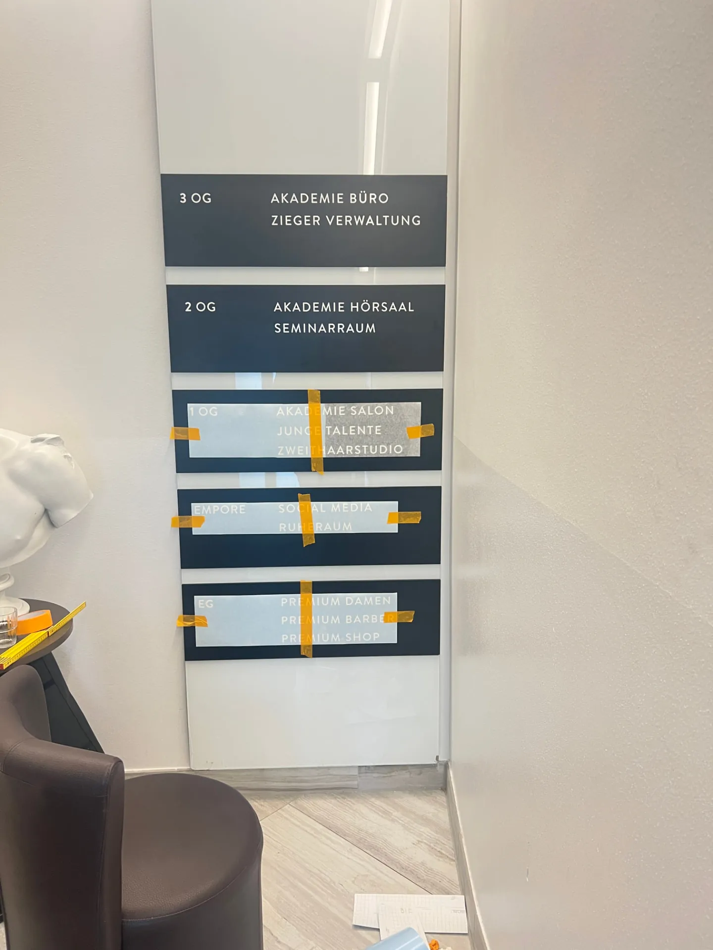 Zieger – Leitsystem & Schildbeschriftung – Bild 2
